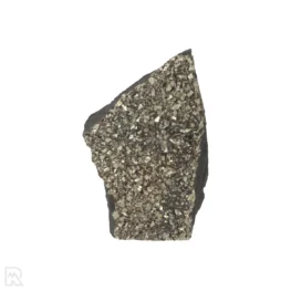 Shungite with pyrite, cut base, from Brazil, item number 22444