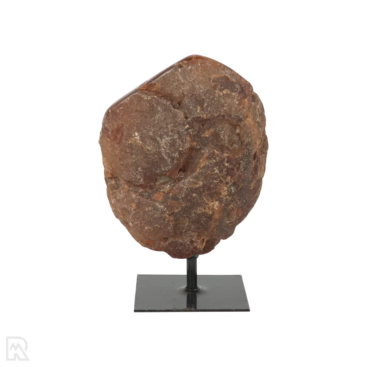 Druzy Agate on a Stand | Q A 3 Agate on a stand from Brazil, item number 22477