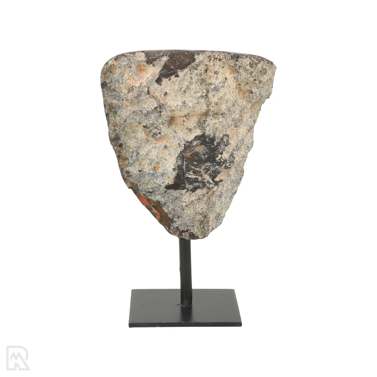 Druzy Agate on a Stand | Q A 3 Agate on a stand from Brazil, item number 22480