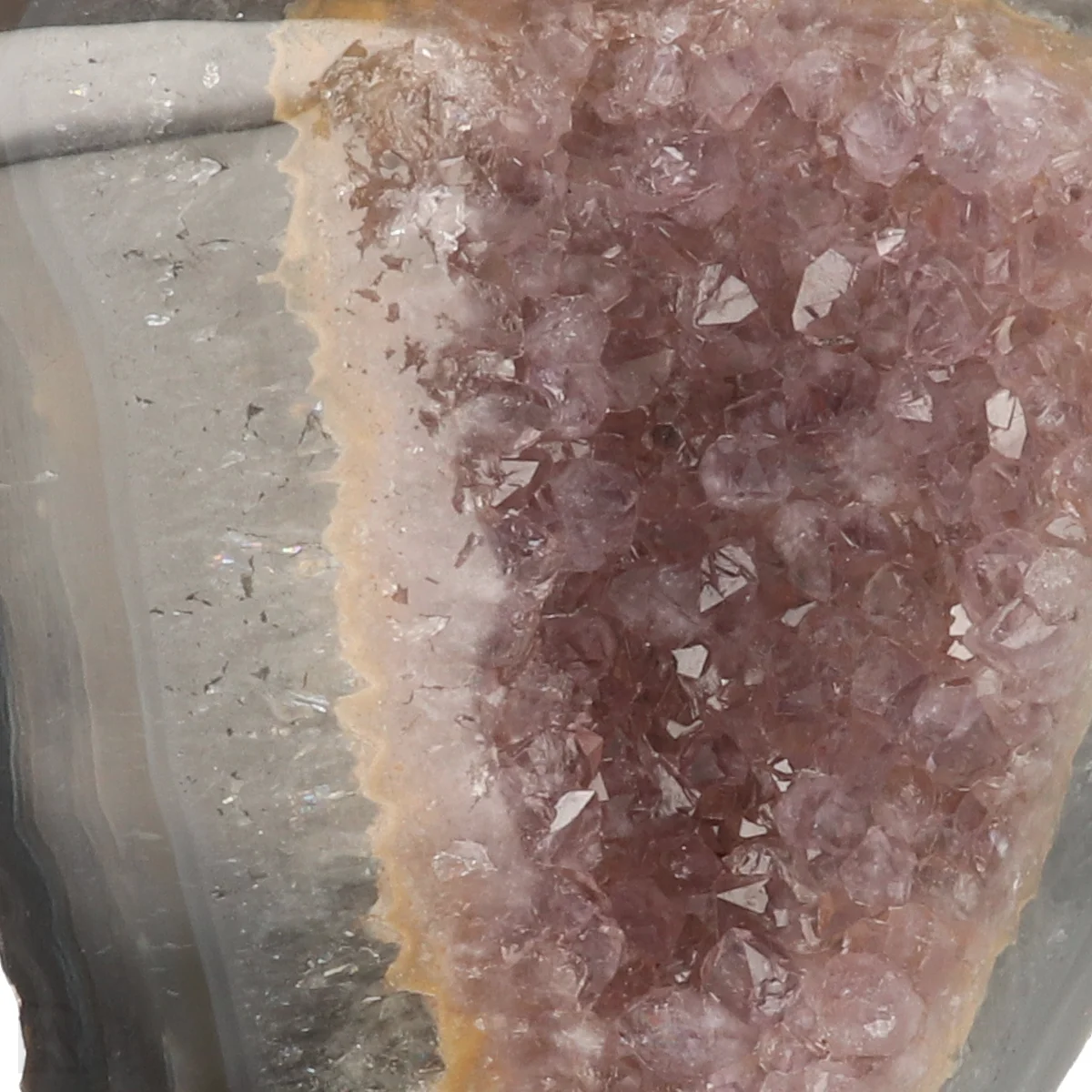 Druzy Agate on a Stand | Q A 2 Agate on a stand from Brazil, item number 22480
