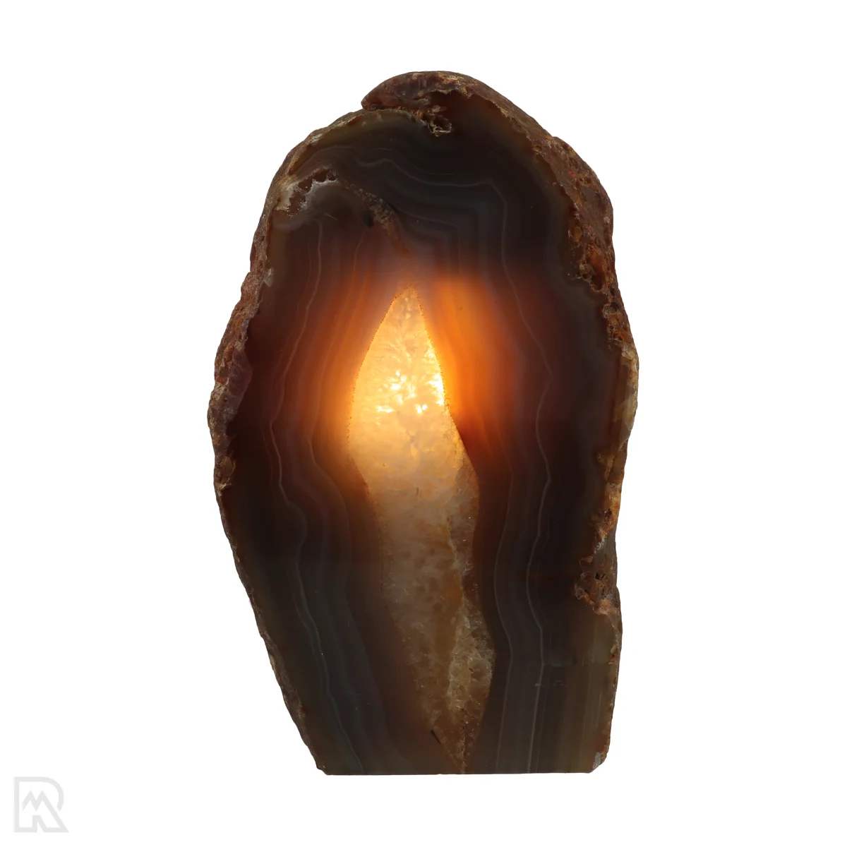 Agaat Lamp 2 Agate lamp from Brazil, item number 22517