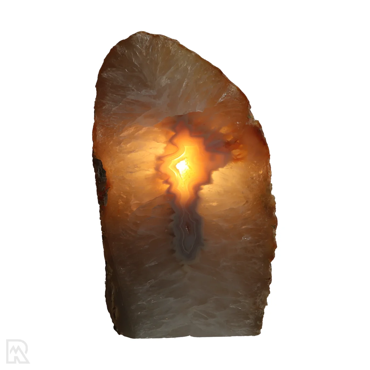 Agaat Lamp 2 Agate lamp from Brazil, item number 22518