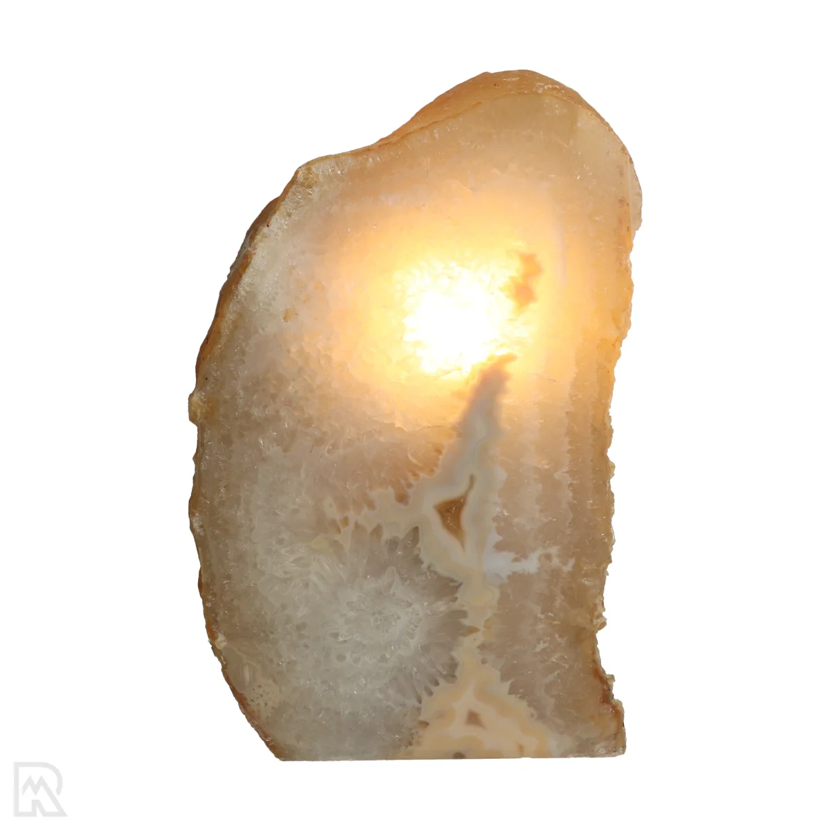 Agaat Lamp 2 Agate lamp from Brazil, item number 22520