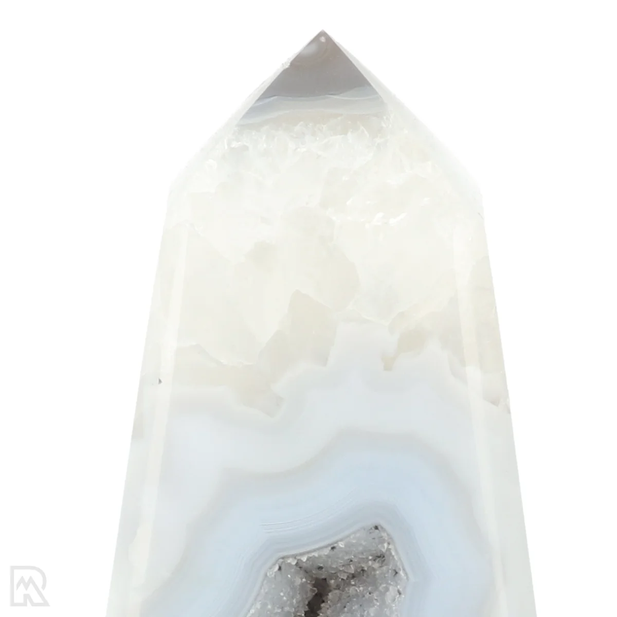 Druzy Agaat Obelisk 2 Druzy Agaat Obelisk uit Braziliƫ met artikelnummer 22522