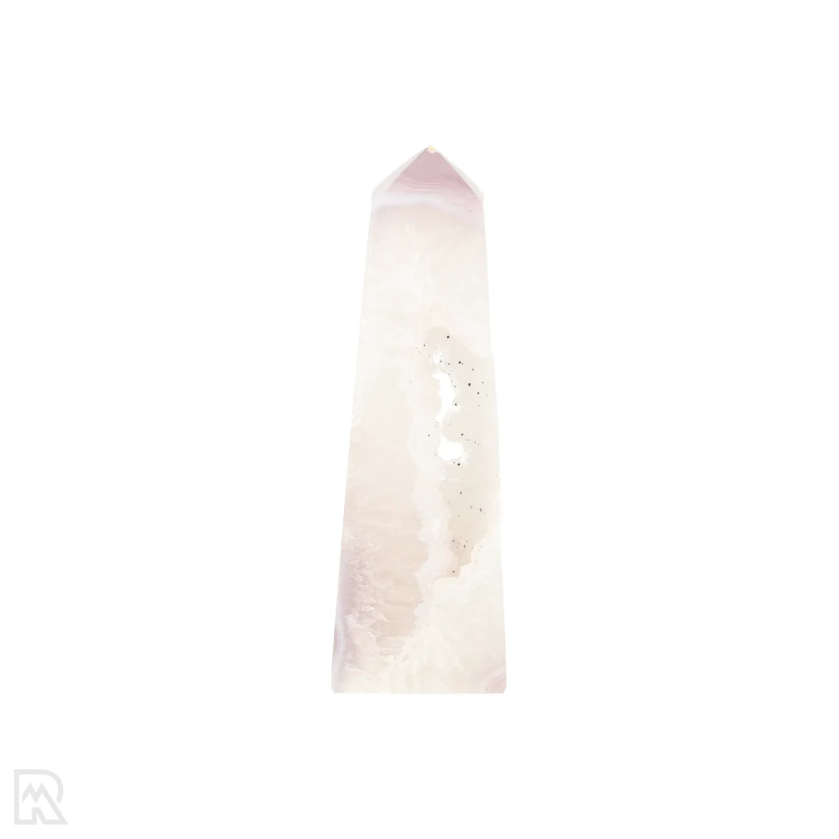 Druzy Agaat Obelisk 1 Druzy Agaat Obelisk uit Braziliƫ met artikelnummer 22524