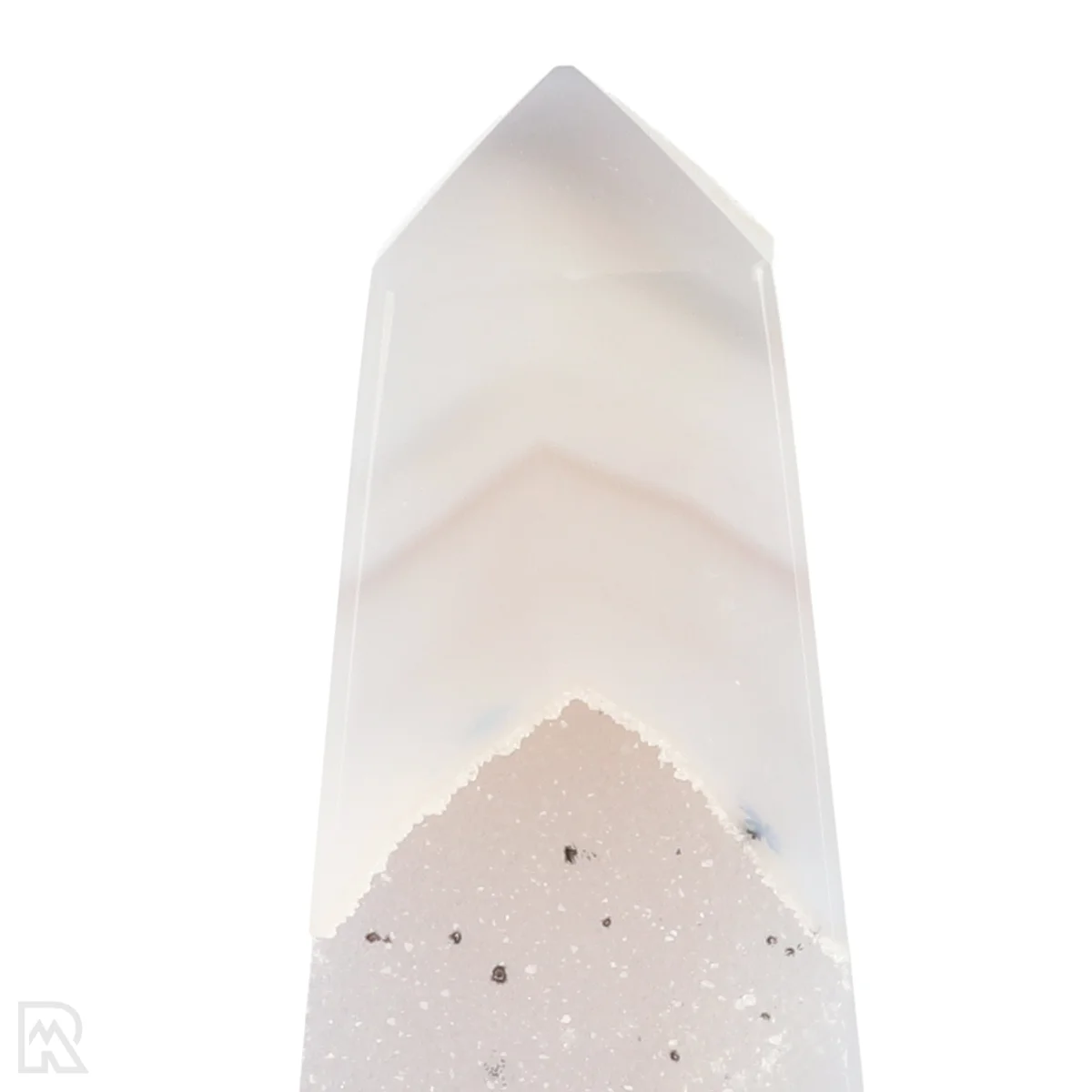 Druzy Agaat Obelisk 2 Druzy Agaat Obelisk uit Braziliƫ met artikelnummer 22526