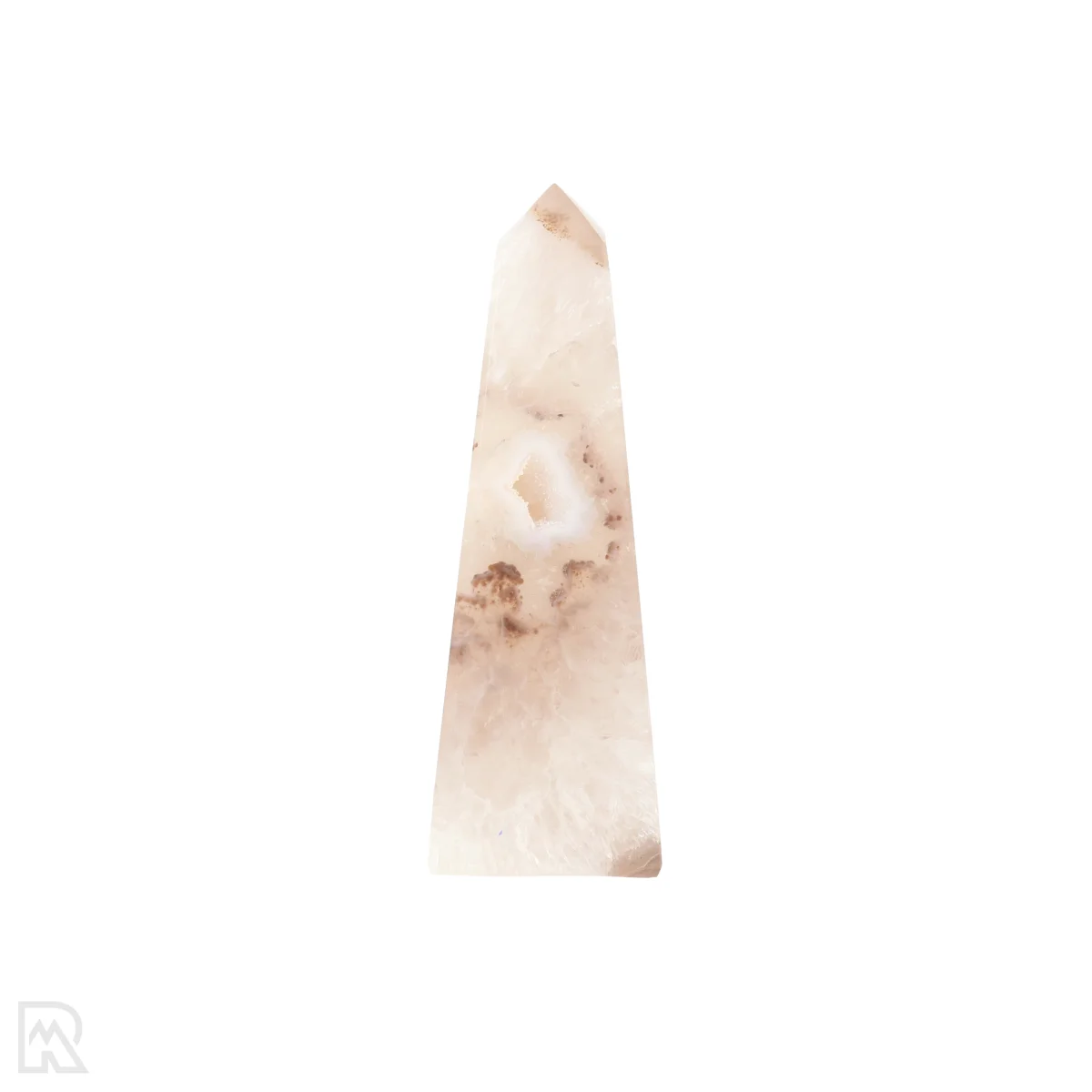 Druzy Agaat Obelisk 3 Druzy Agaat Obelisk uit Braziliƫ met artikelnummer 22528