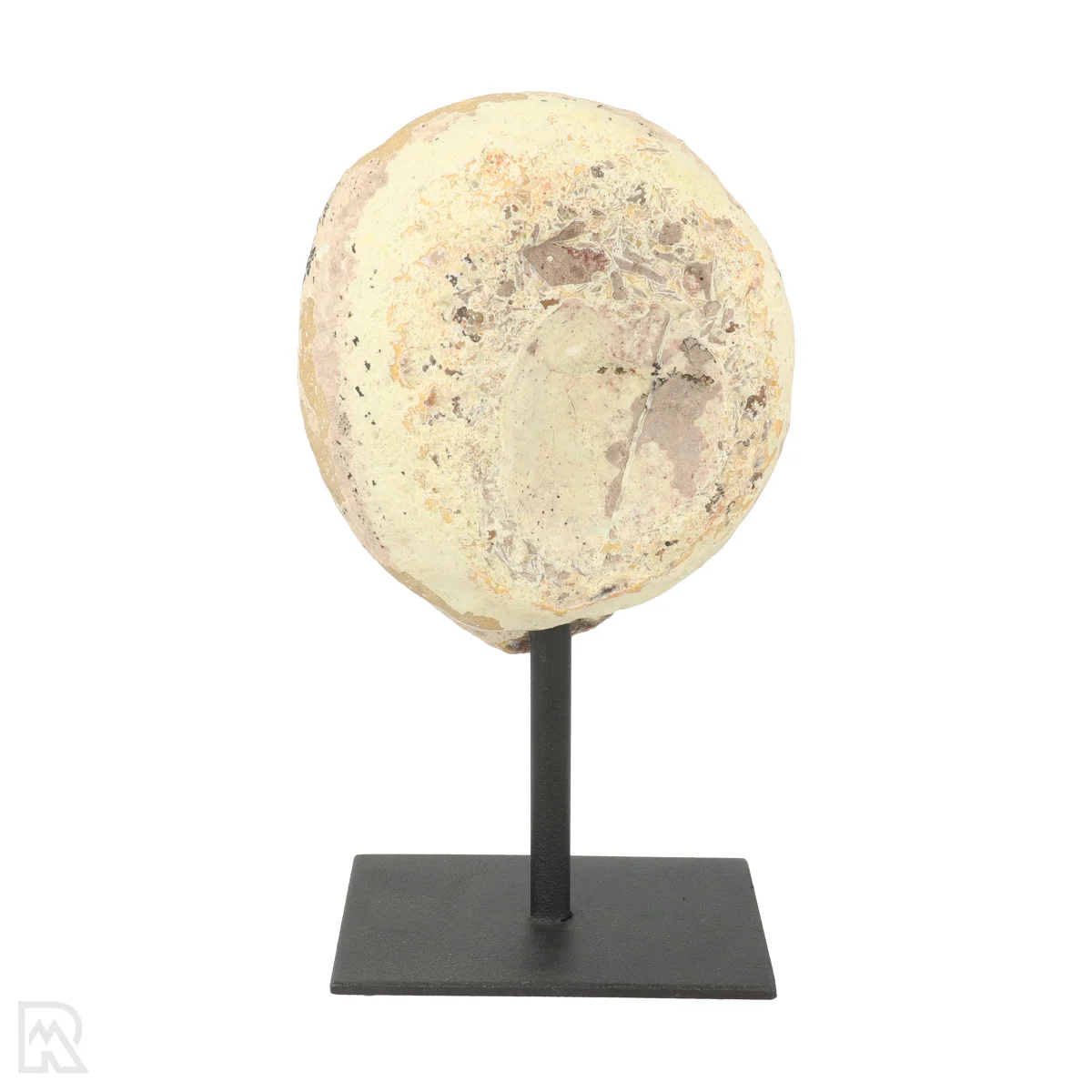 Achat-Geode auf Standard 3 Achat-Geode auf Sockel aus Brasilien mit der Artikelnummer 22556