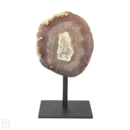 Achat-Geode auf Sockel aus Brasilien mit der Artikelnummer 22558