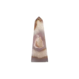 Druzy-Achat-Obelisk aus Brasilien mit der Artikelnummer 22586