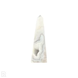 Druzy-Achat-Obelisk aus Brasilien mit der Artikelnummer 22589