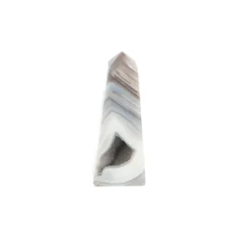 Druzy-Achat-Obelisk aus Brasilien mit der Artikelnummer 22591
