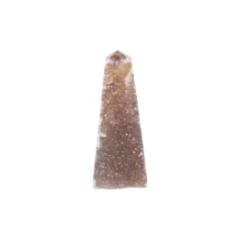 Druzy-Achat-Obelisk aus Brasilien mit der Artikelnummer 22595