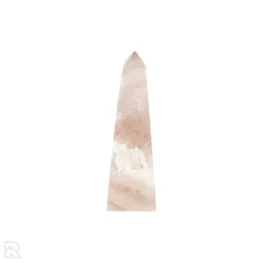 Druzy-Achat-Obelisk aus Brasilien mit der Artikelnummer 22596