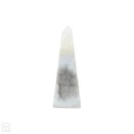 Druzy-Achat-Obelisk aus Brasilien mit der Artikelnummer 22597