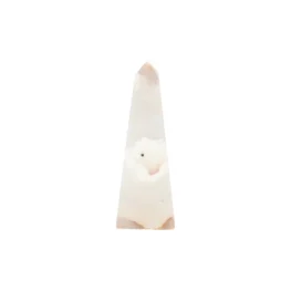 Druzy-Achat-Obelisk aus Brasilien mit der Artikelnummer 22599