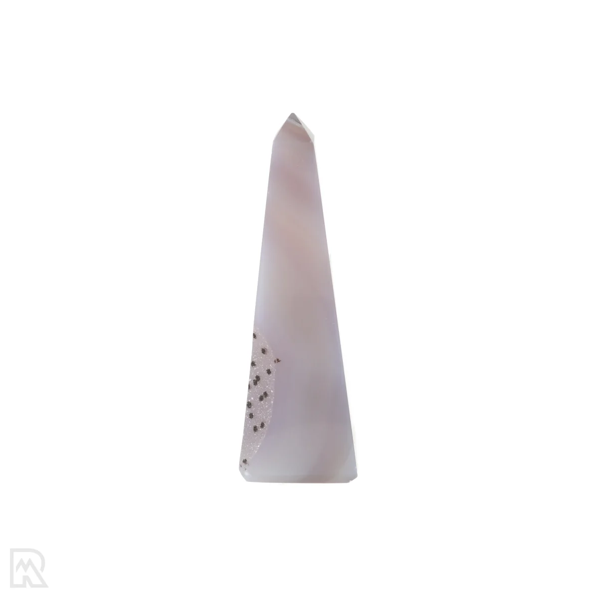 Druzy Agaat Obelisk 1 Druzy Agaat Obelisk uit Braziliƫ met artikelnummer 22601