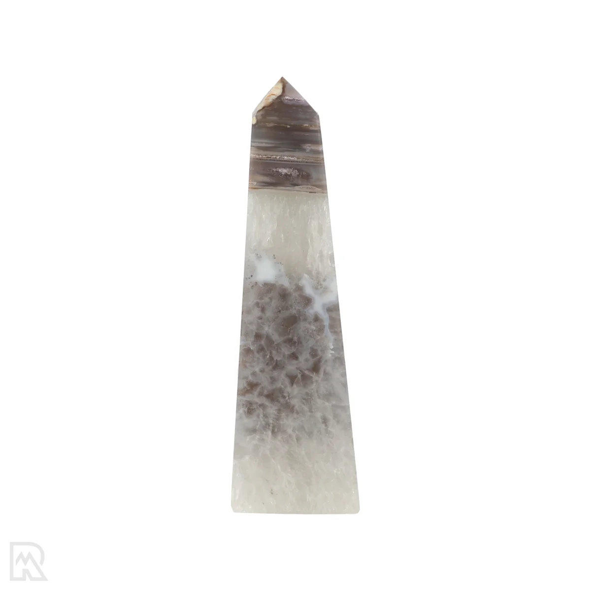 Druzy Agaat Obelisk 3 Druzy Agaat Obelisk uit Braziliƫ met artikelnummer 22605