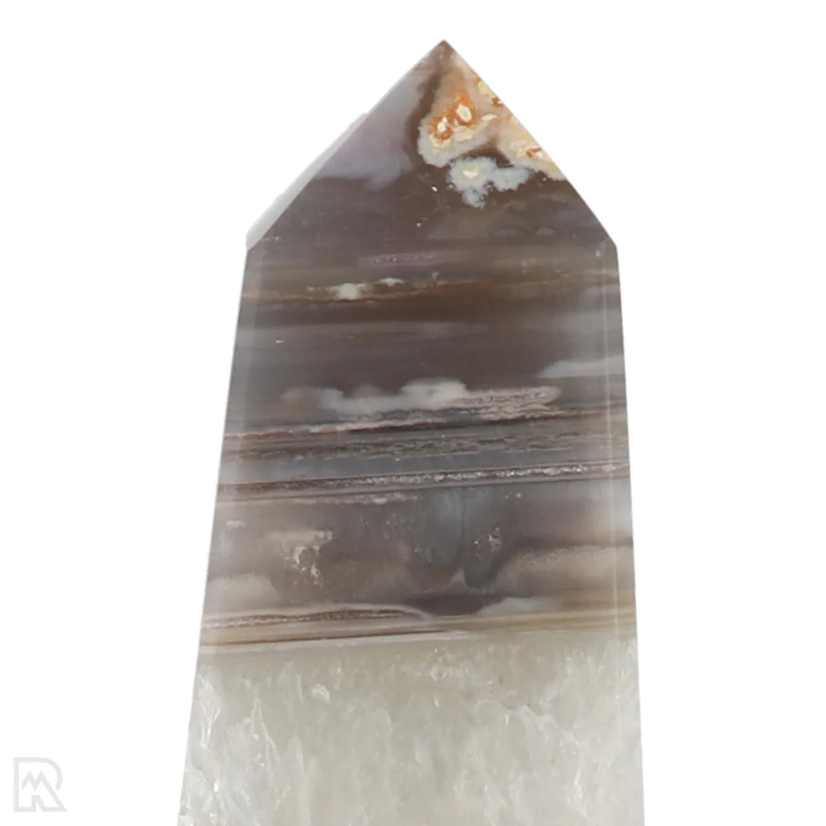 Druzy Agaat Obelisk 2 Druzy Agaat Obelisk uit Braziliƫ met artikelnummer 22605