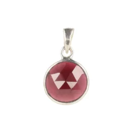 Garnet pendant from India, item number 22629