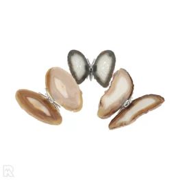 3 agaat vlinder zilver 2