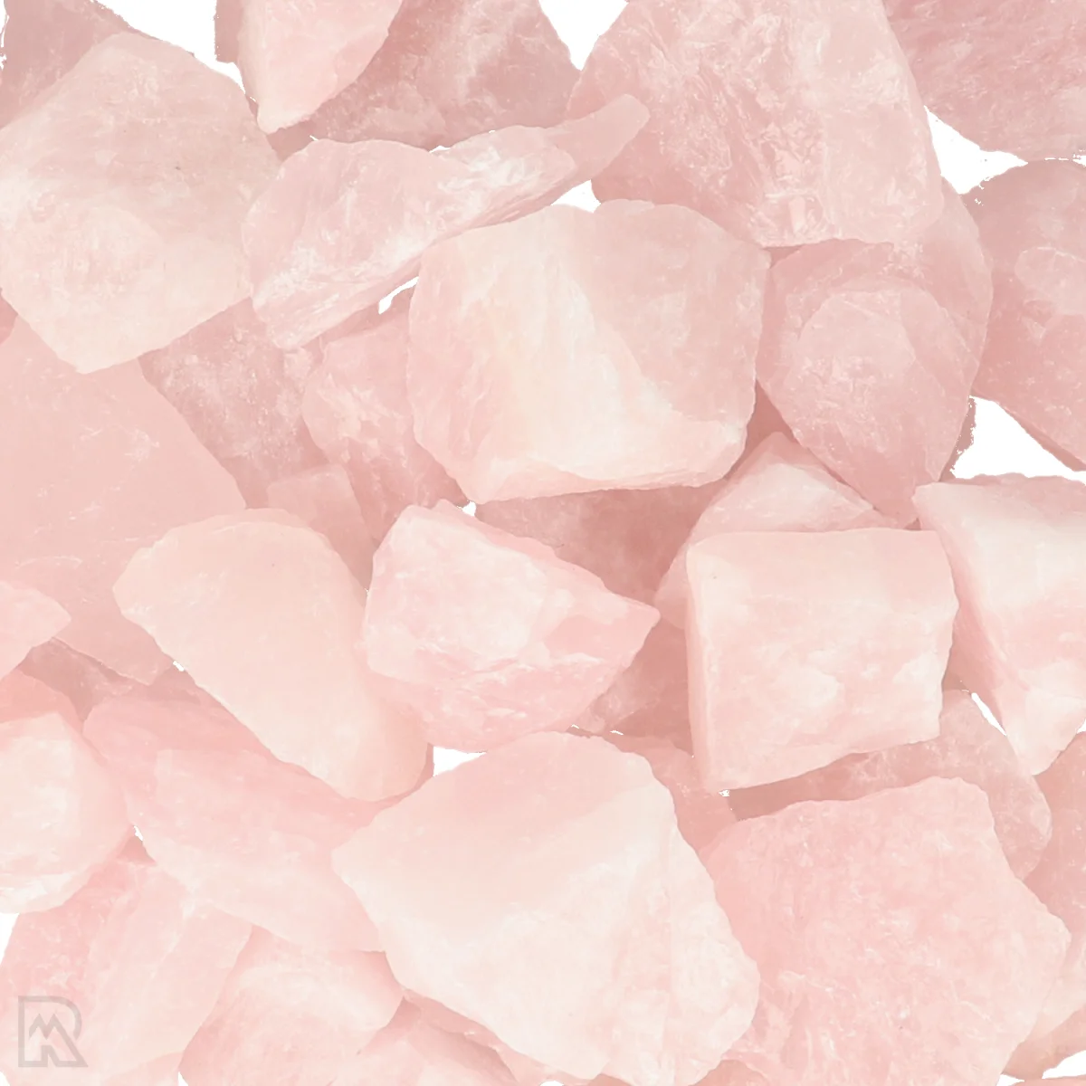 Rozenkwarts ruw A per 5 kg 2 Rozenkwarts ruw A per 5 kg - Afbeelding 2