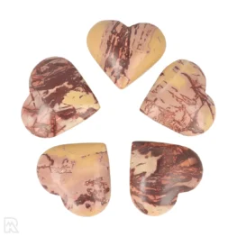 Mookaite Jasper Heart | 6 cm