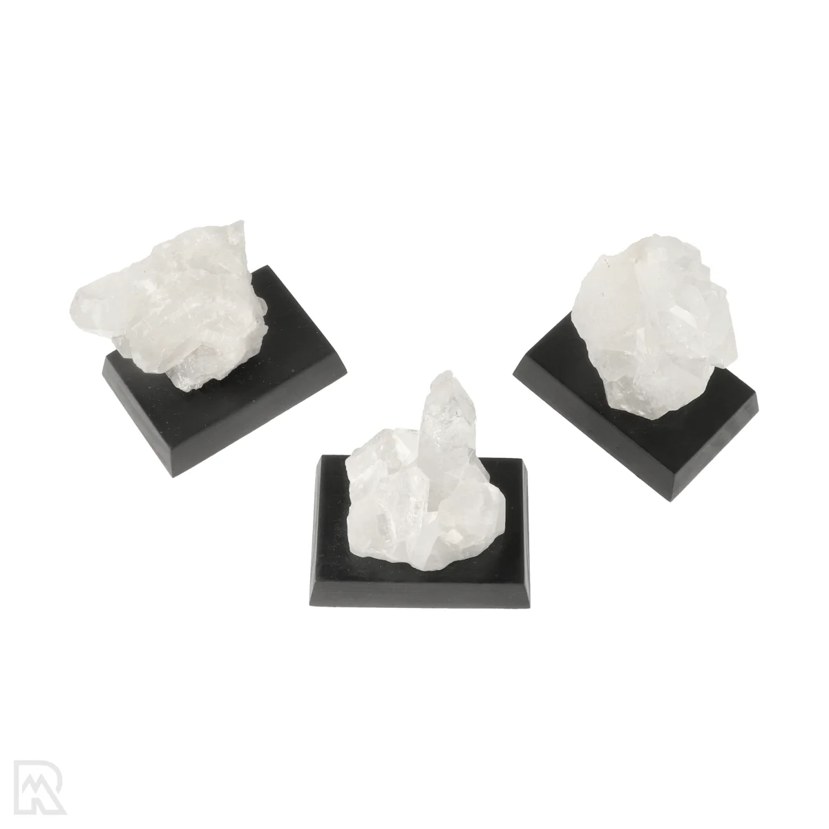 Bergkristal Op Houten Voet | S 3 Bergkristal Op Houten Voet | S - Afbeelding 3