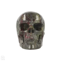 Dragon Blood Jasper Skull