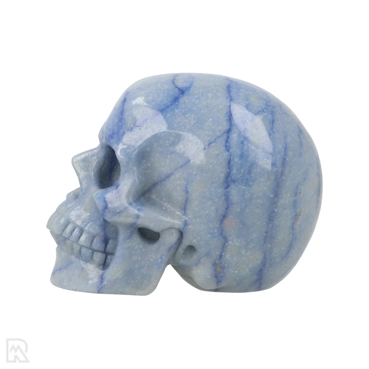 Blauwe Aventurijn Schedel 3 Blauwe Aventurijn Schedel - Image 3