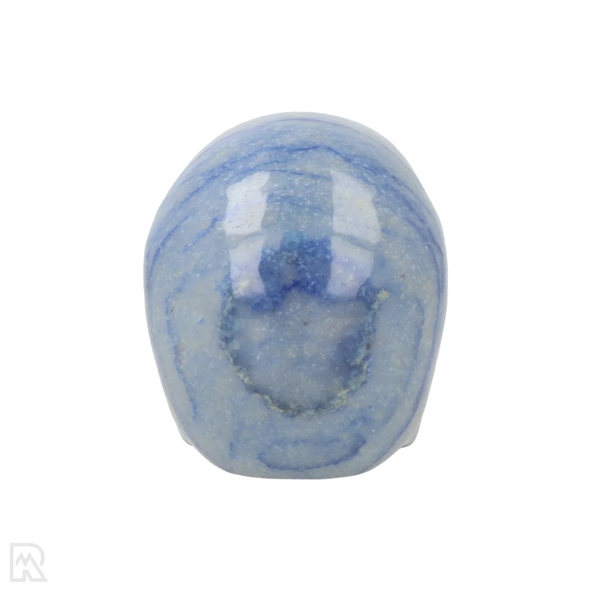 Blauwe Aventurijn Schedel 4 Blauwe Aventurijn Schedel - Image 4