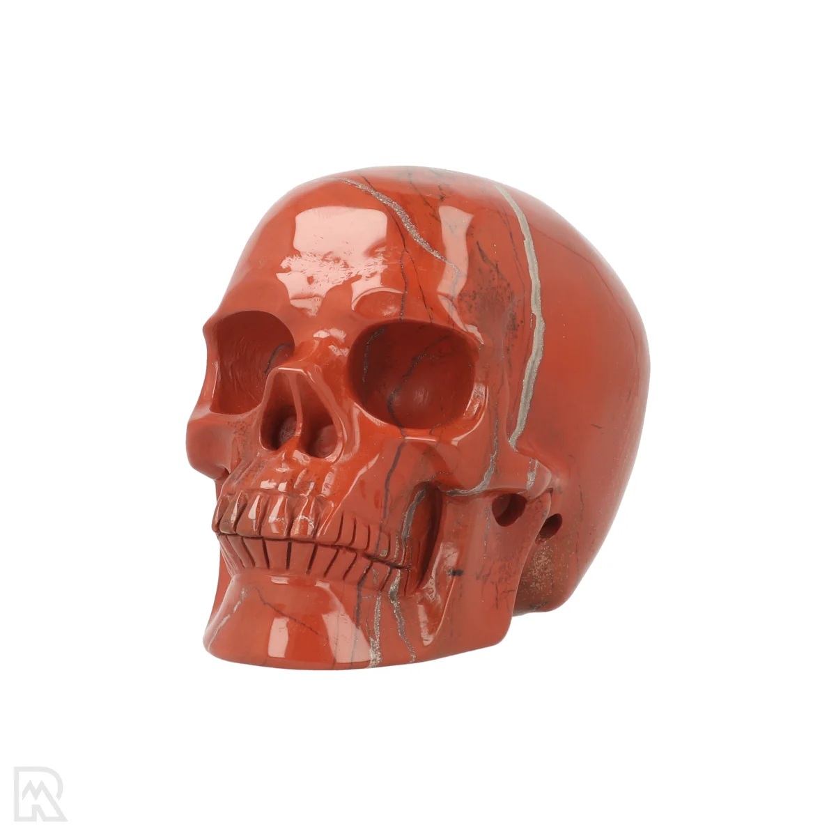 Red Jasper Skull 2 Rode Jaspis Schedel - Image 2