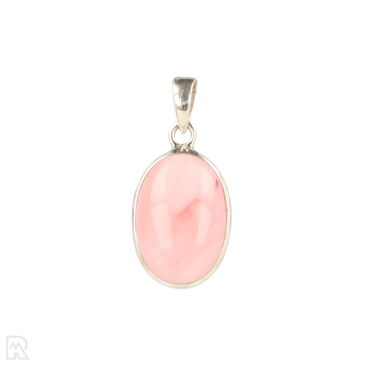 Roze Opaal Zilveren Hanger | S 1 Roze Opaal Zilveren Hanger uit India met artikelnummer 22808