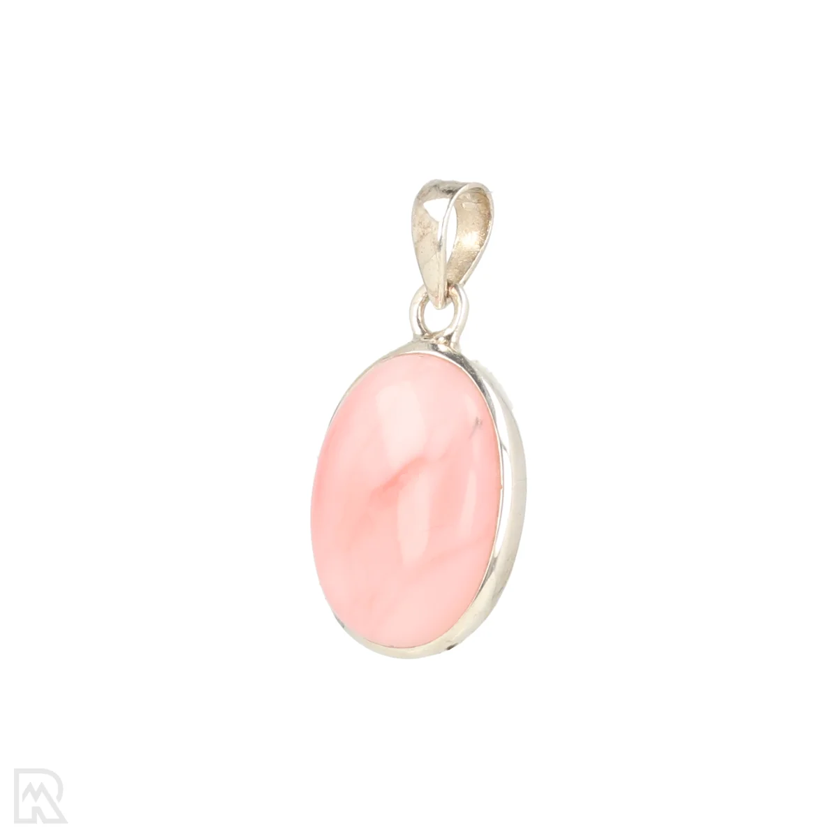 Roze Opaal Zilveren Hanger | S 2 Roze Opaal Zilveren Hanger uit India met artikelnummer 22808