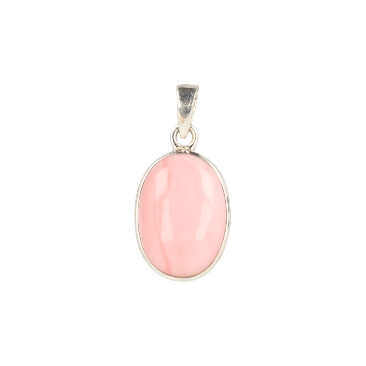Roze Opaal Zilveren Hanger | S 1 Roze Opaal Zilveren Hanger uit India met artikelnummer 22811