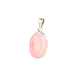 Roze Opaal Zilveren Hanger uit India met artikelnummer 22811