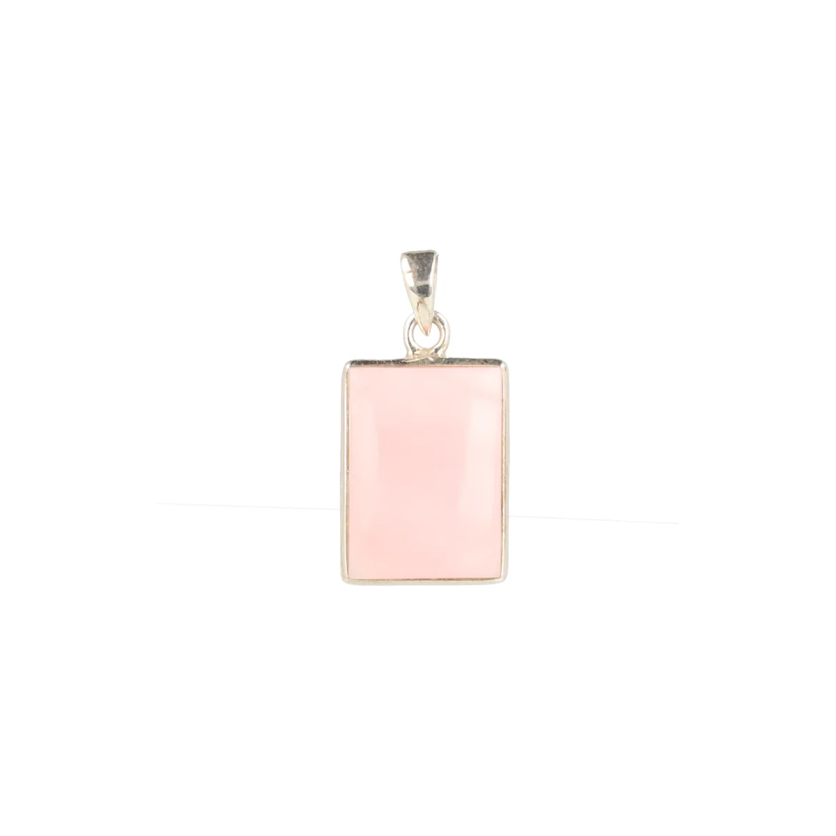 Roze Opaal Zilveren Hanger | S 1 Roze Opaal Zilveren Hanger uit India met artikelnummer 22812