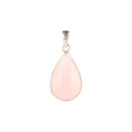 Roze Opaal Zilveren Hanger uit India met artikelnummer 22815