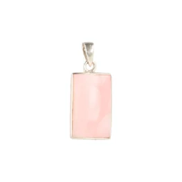 Roze Opaal Zilveren Hanger uit India met artikelnummer 22816