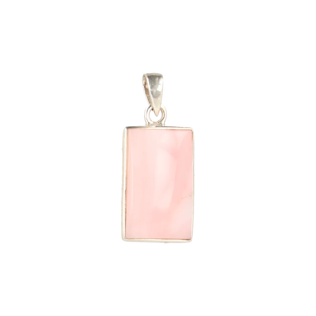 Roze Opaal Zilveren Hanger | S 1 Roze Opaal Zilveren Hanger uit India met artikelnummer 22816