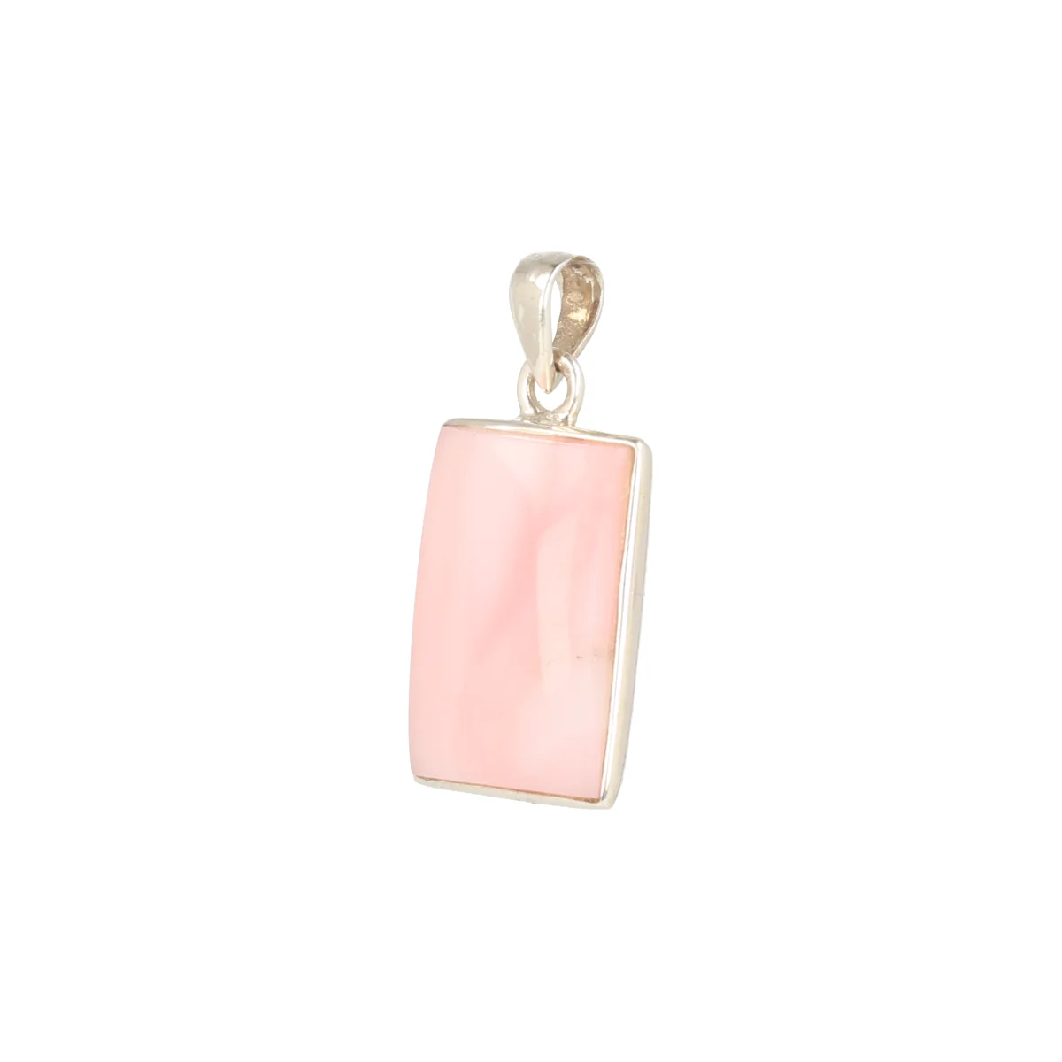 Roze Opaal Zilveren Hanger | S 2 Roze Opaal Zilveren Hanger uit India met artikelnummer 22816