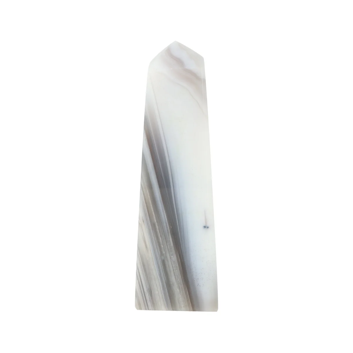 Druzy Agate Obelisk 5 Agate Point from Brazil, item number 22817