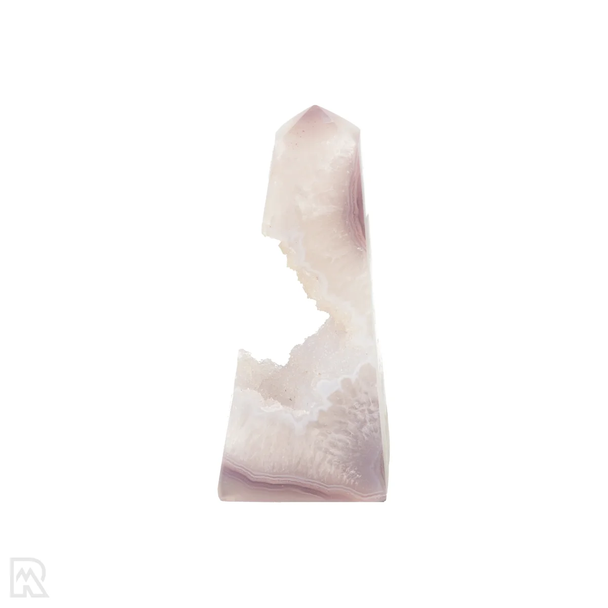 Druzy Agate Obelisk 3 Agate Point from Brazil, item number 22819