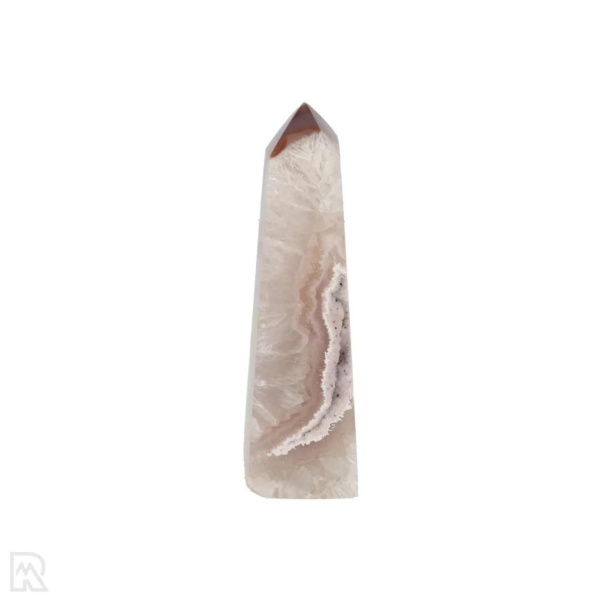 Druzy Agate Obelisk 1 Agate Point from Brazil, item number 22820