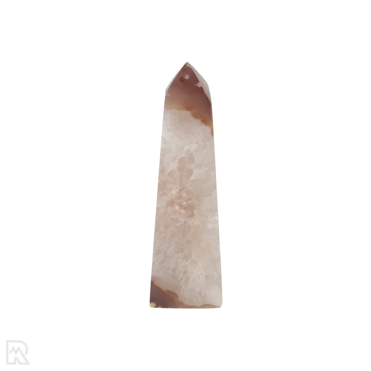 Druzy Agate Obelisk 4 Agate Point from Brazil, item number 22820