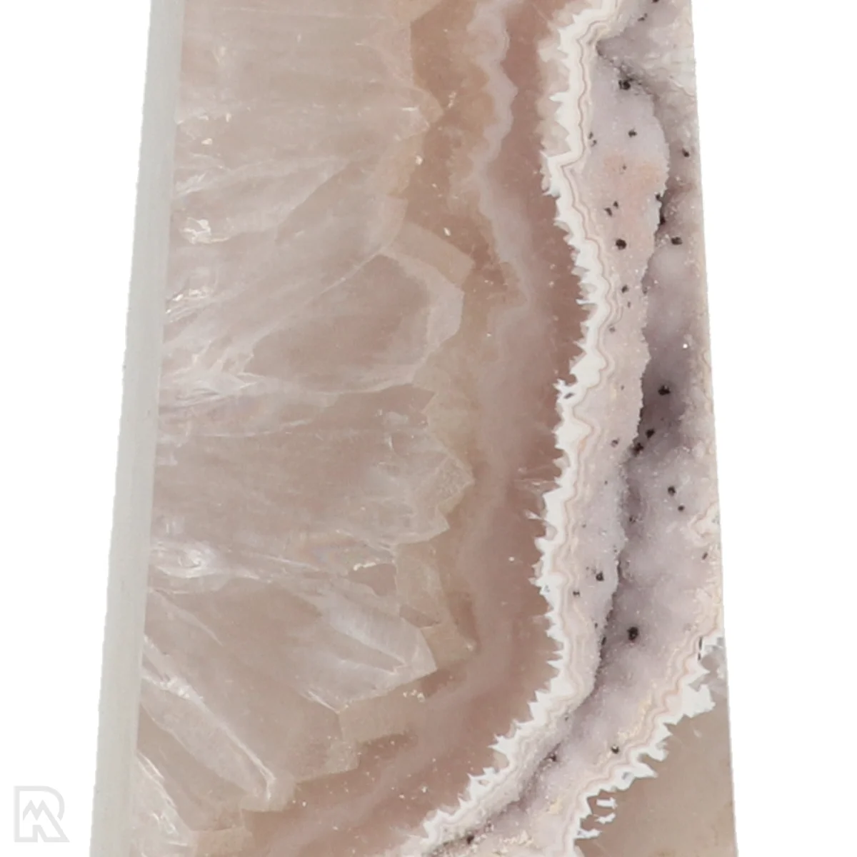 Druzy Agate Obelisk 2 Agate Point from Brazil, item number 22820