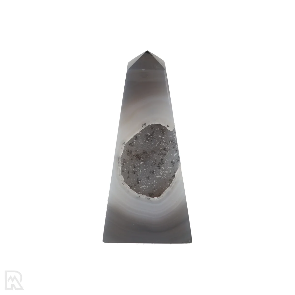 Druzy Agaat Obelisk 1 Agaat Punt uit Braziliƫ met artikelnummer 22821