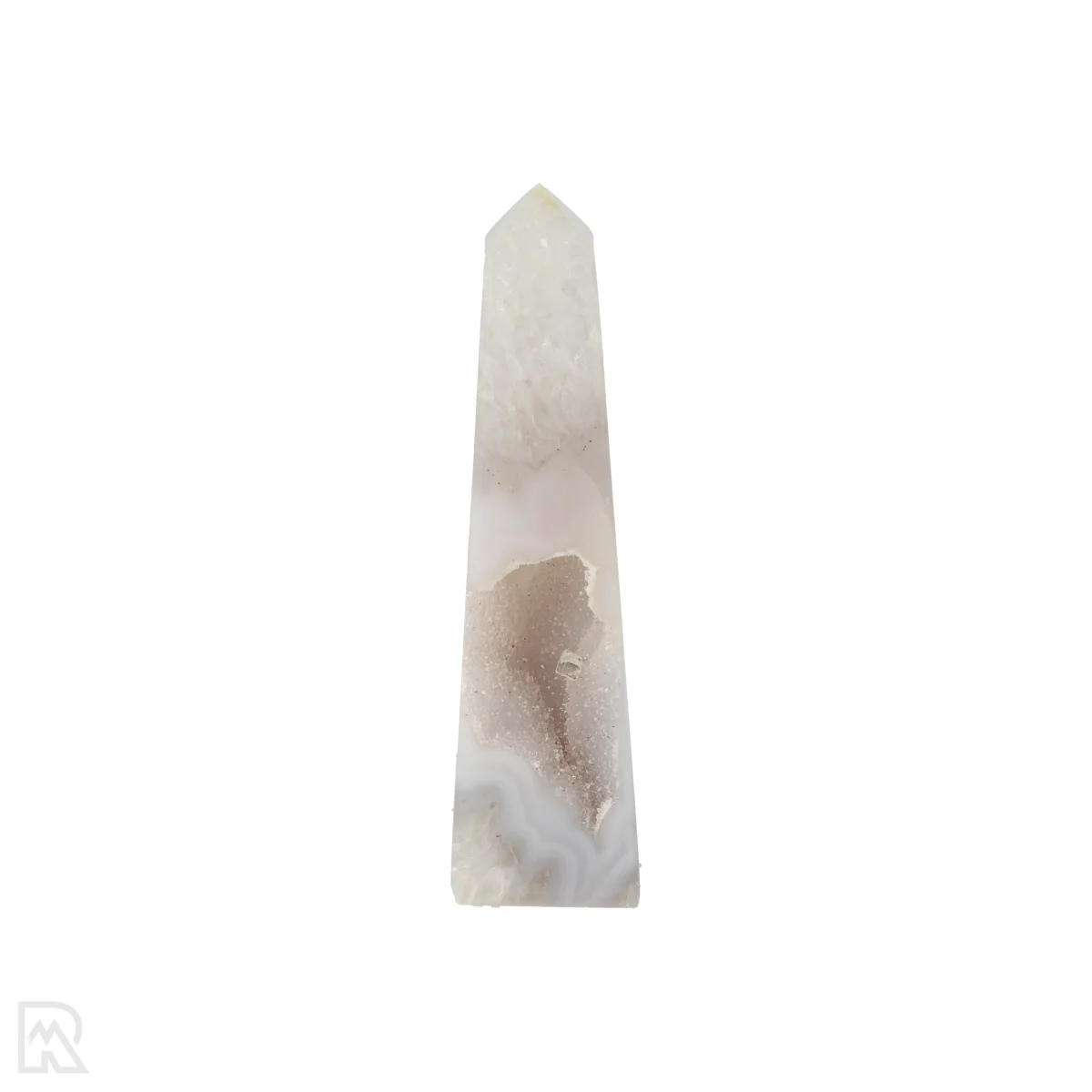Druzy Agaat Obelisk 1 Agaat Punt uit Braziliƫ met artikelnummer 22826