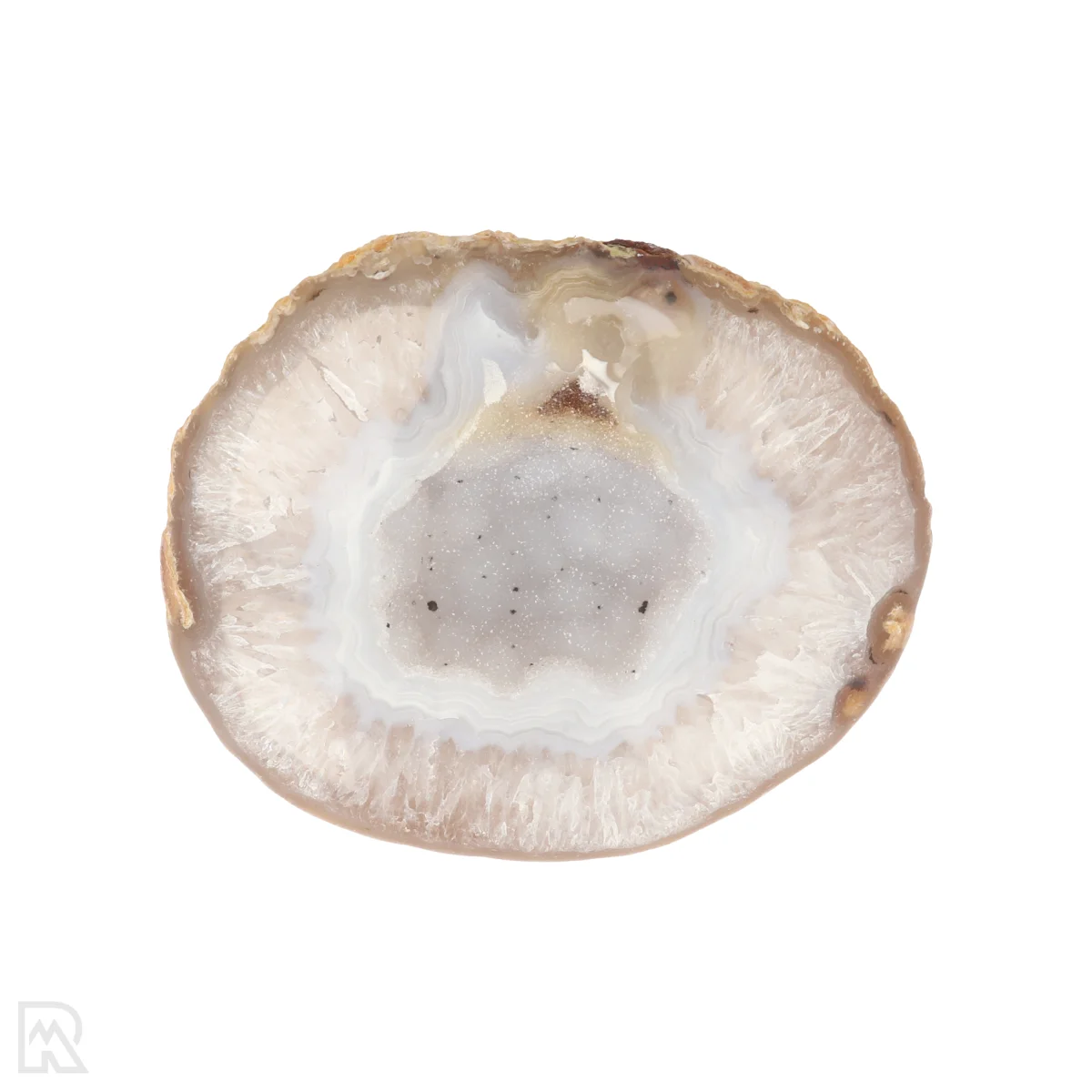 Agaat Geode Vrije Vorm 1 Agaat Geode uit Braziliƫ met artikelnummer 22845