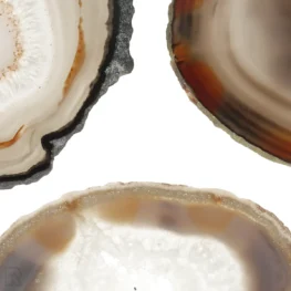 Agate Discs, Set of 3 from Brazil, item number 22851